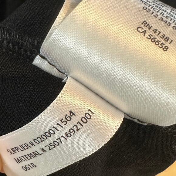 Lauren Ralph Lauren Lace Sheath Midi Little Black Dress Cocktail Party Large - Picture 9 of 10